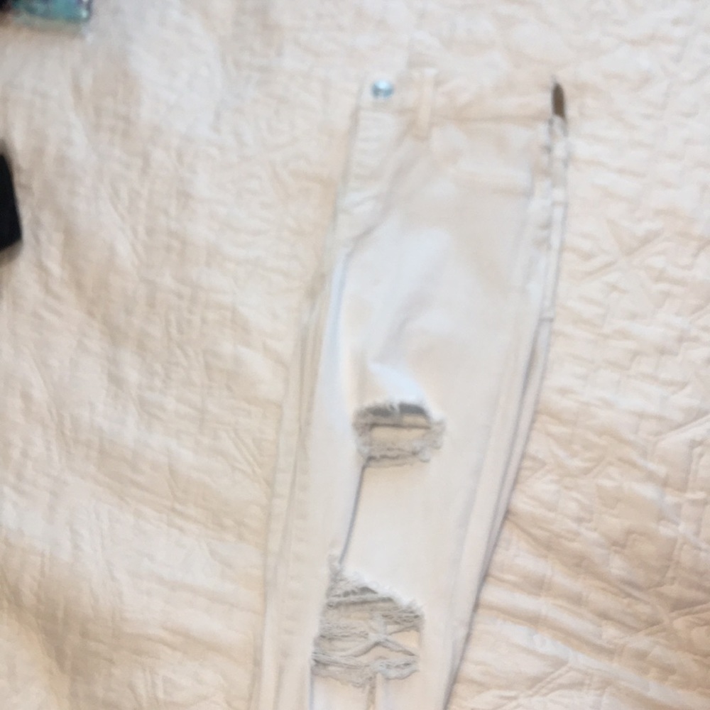 White jeans